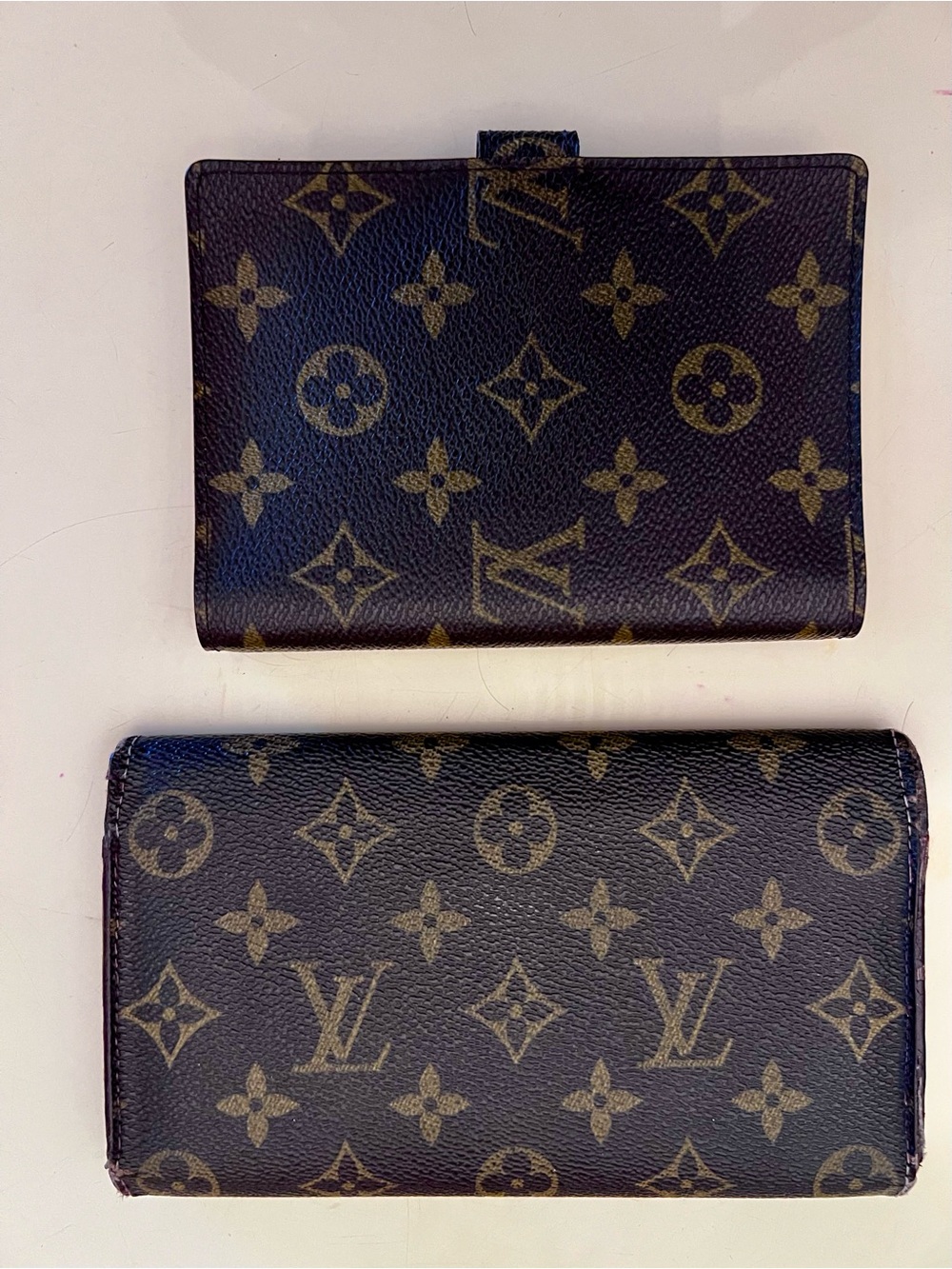 Louis Vuitton Monogram Small Agenda PM Cover & Vintage 90s Wallet